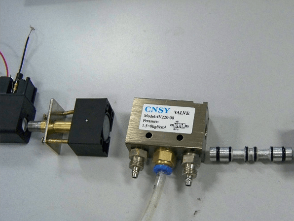 disassembly of pneumatic solenoid valve